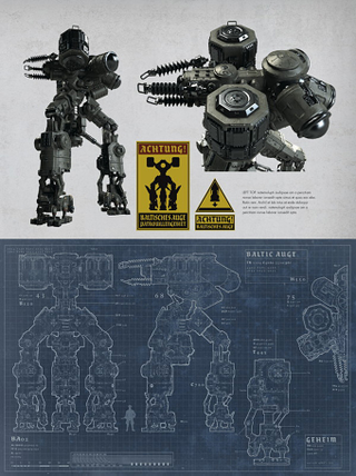 Illustration for article titled The Concept Art Of Wolfenstein: The New Order